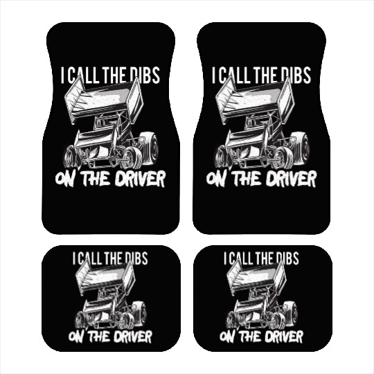 Sprint Car Mom Dirt Track Racing Racing Race Day Car Mats