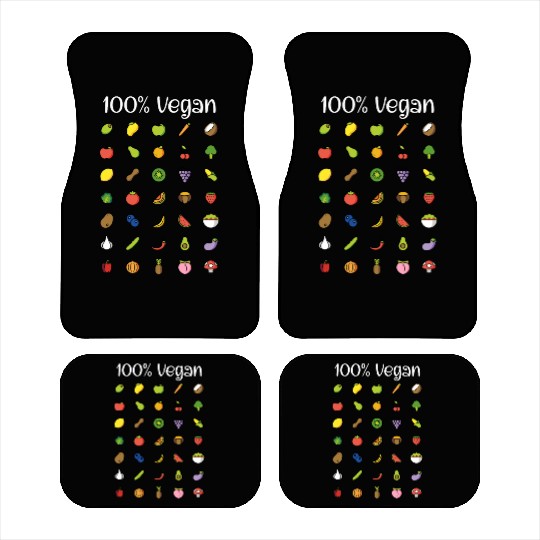 100 % vegan - vegan lifestyle Car Mats