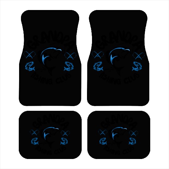 GRANDPA FISHING CLUB Car Mats