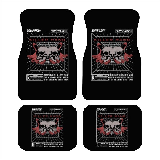 KILLER HAND SKULL STREETWEAR Car Mats