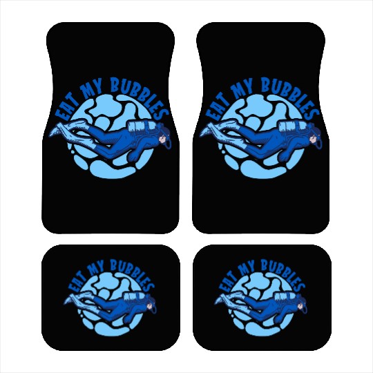 Scuba Diving Diver Car Mats
