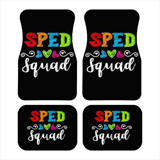 Back To School Team Gift For Special Ed Teacher Car Mats