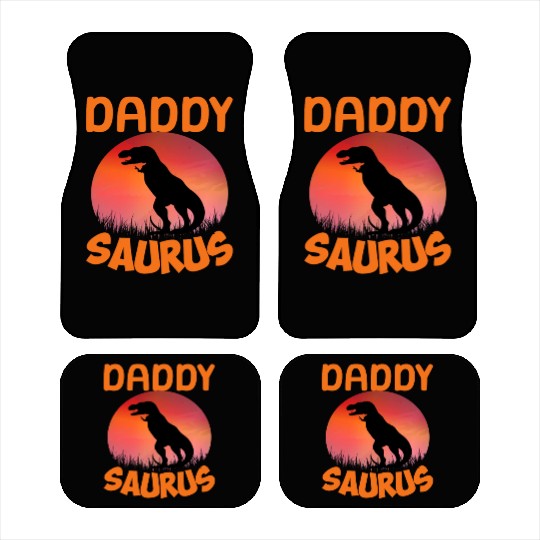 Daddysaurus Papasaurus Car Mats