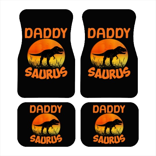 Daddysaurus Papasaurus Car Mats