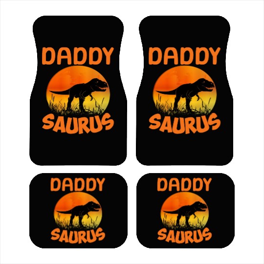 Daddysaurus Papasaurus Car Mats