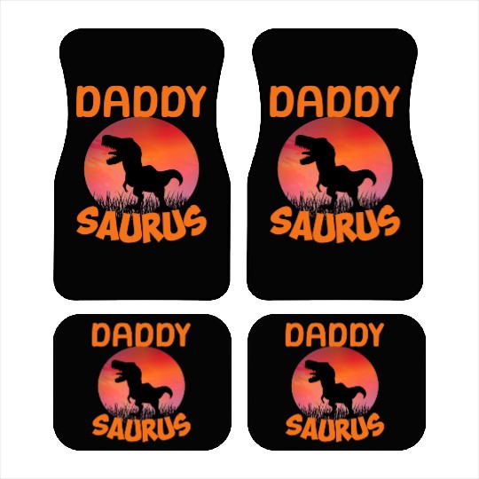 Daddysaurus Papasaurus Car Mats