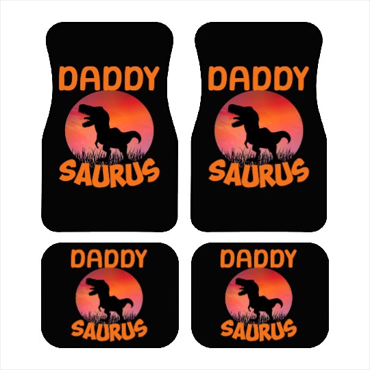 Daddysaurus Papasaurus Car Mats