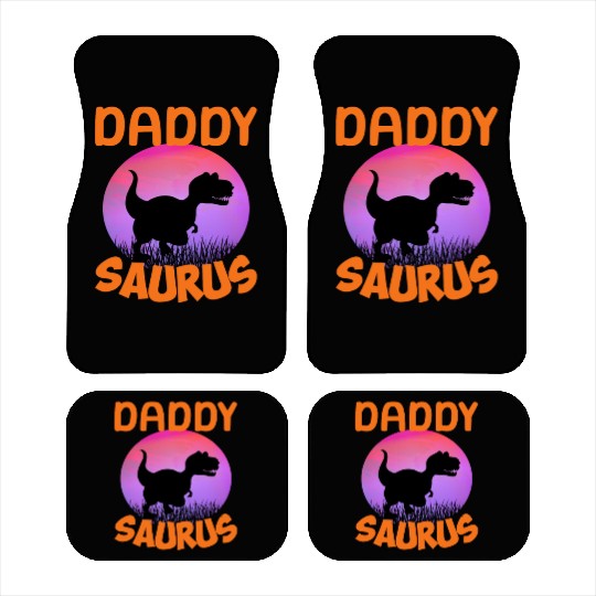 Daddysaurus Papasaurus Car Mats
