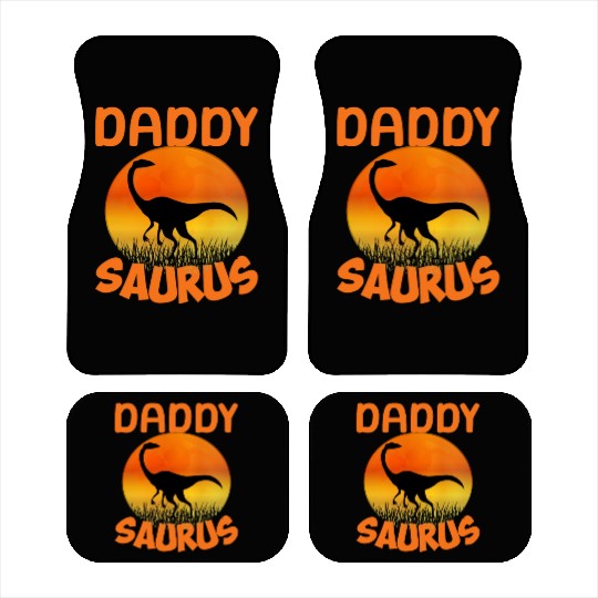 Daddysaurus Papasaurus Car Mats
