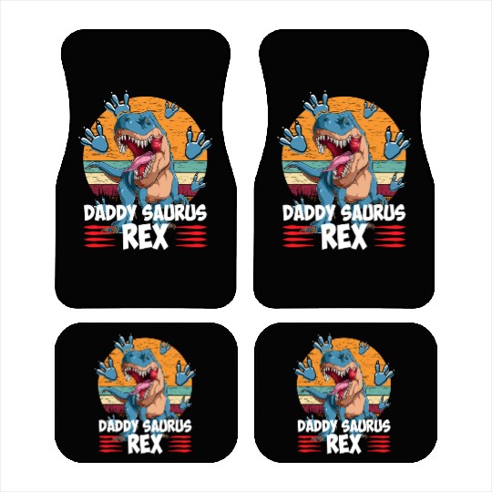 Daddysaurus Papasaurus Car Mats