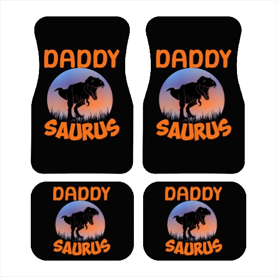 Daddysaurus Papasaurus Car Mats