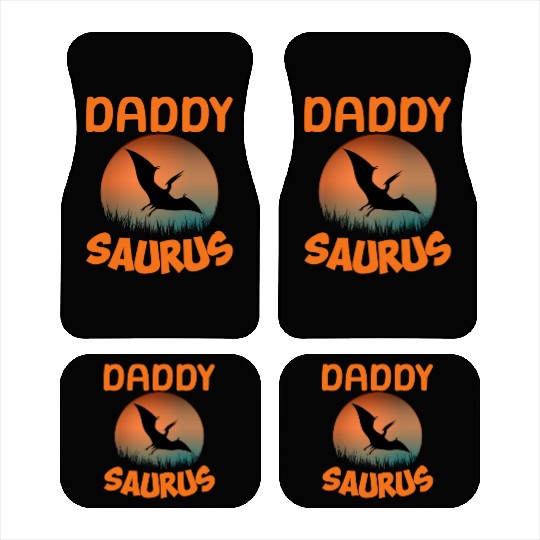 Daddysaurus Papasaurus Car Mats