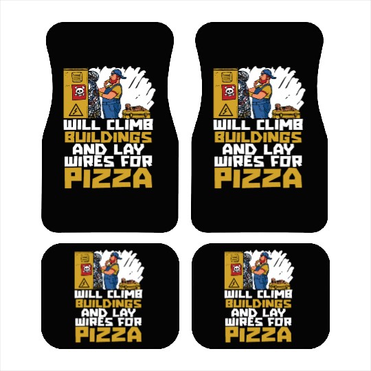 Electrician Electrical Engineer Lineman Car Mats