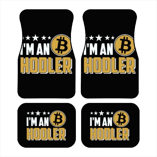 I'm An Hodler Bitcoin Car Mats