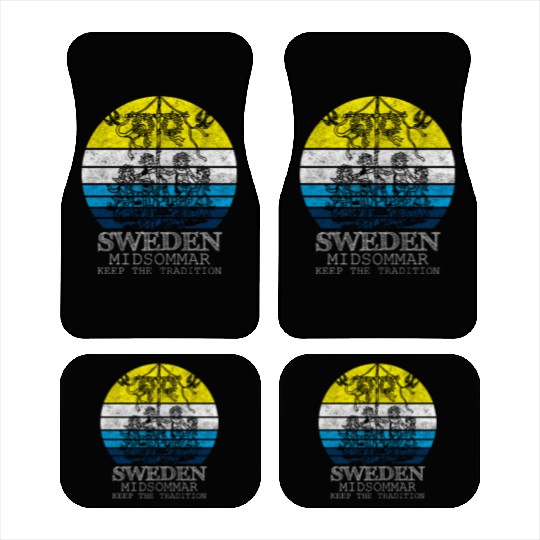 Festival Flowers Ritual Solstice Car Mats