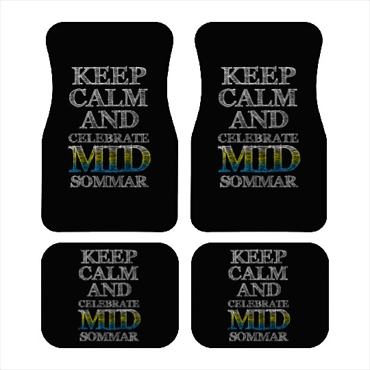 Festival Scandinavia Cult Culture Car Mats