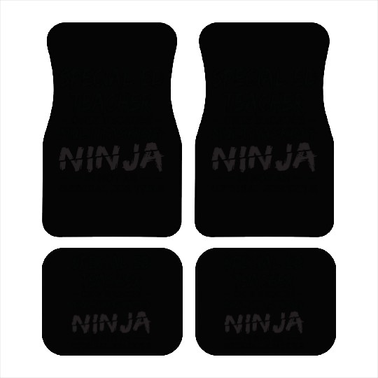 Ninja Special Ed Teacher Car Mats