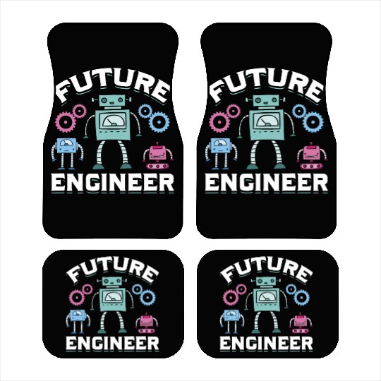 Robot Future Engineer Boys Robotics Car Mats