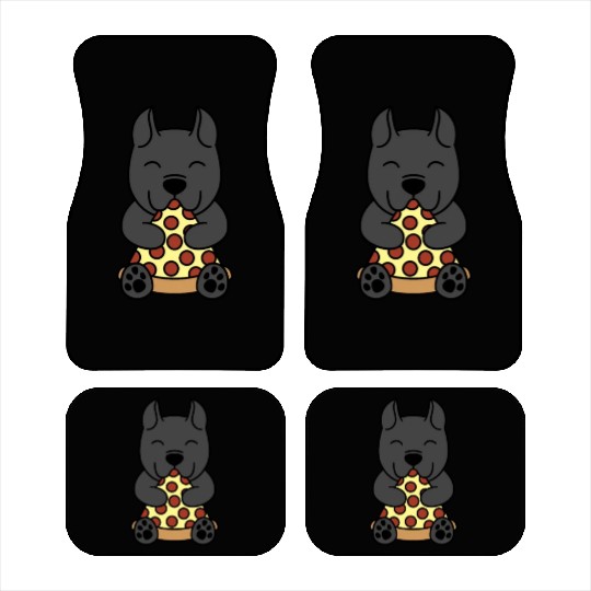 Cane Corso Pizza Lover Car Mats