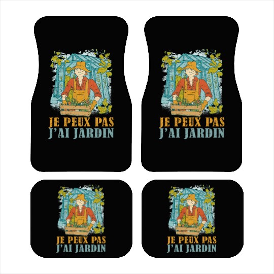 Vegetable Gardener Gardening I Have Garden Car Mats