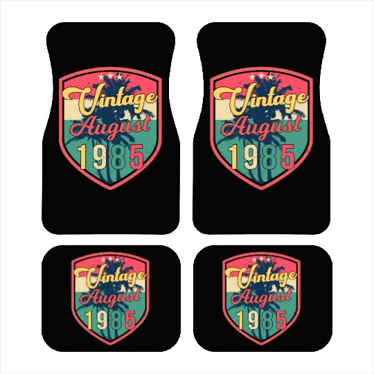 August 1985 Gift Idea Car Mats