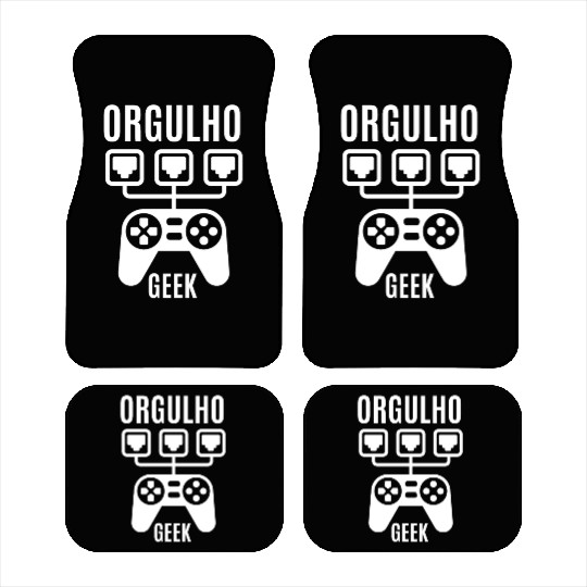 ORGULHO GEEK, GEEK, GAMING, GAME OVER Car Mats