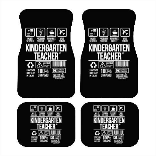 Kindergarten Teacher | #TSM Car Mats