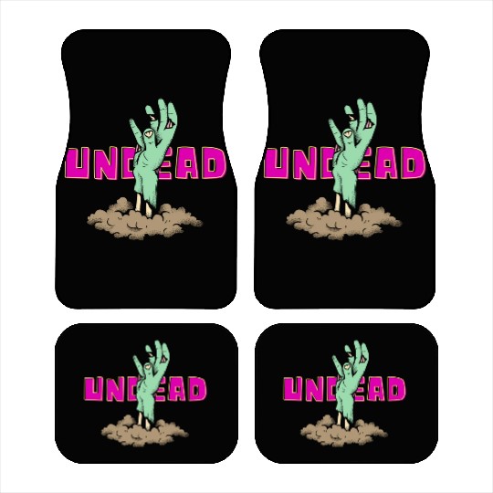 undead zombie punk Goth Horror Car Mats