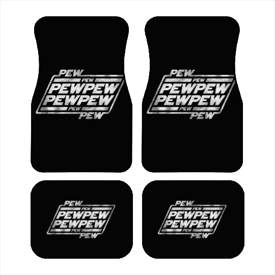 Pew Pew Pew Car Mats