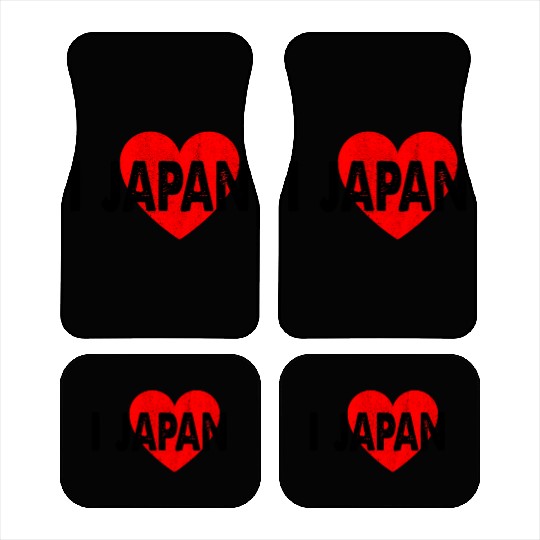 I Heart Japan Love Japanese Car Mats