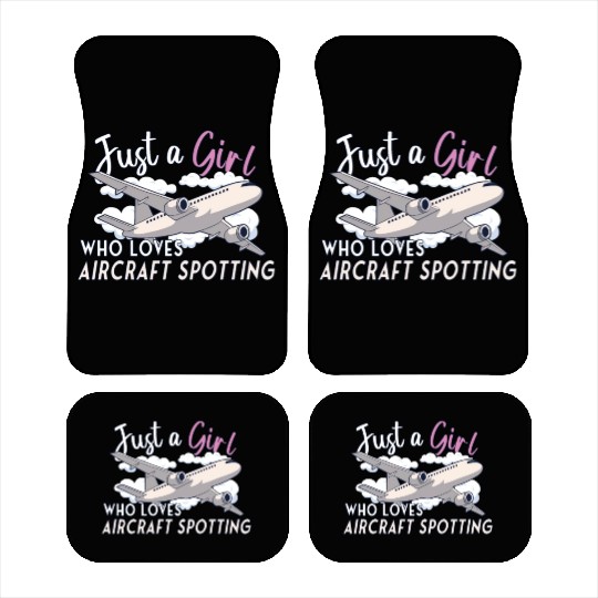 Aircraft Spotting Airplane Aircraft Spotter Car Mats