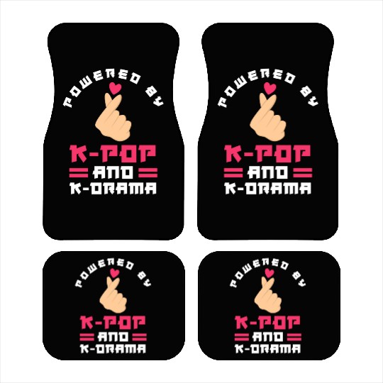 K-Pop K-Drama Korean Pop Music Car Mats