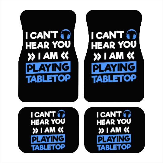 Game Night Nerd Rpg Roleplay Card Game Board Car Mats