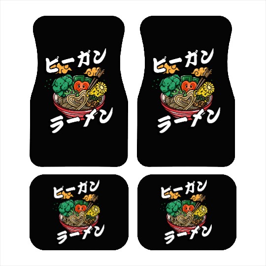 Vegan Ramen | Ramen Lover Car Mats | Ramen Lover