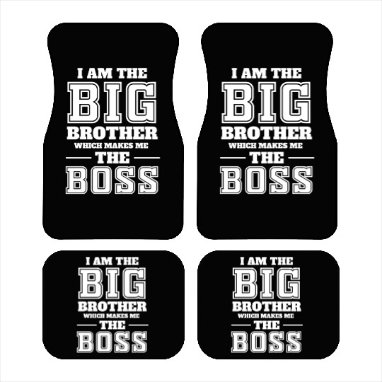 Big Brother Boss Car Mats