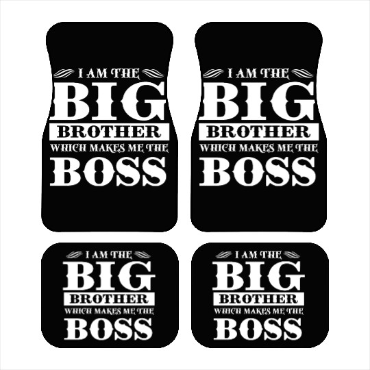 Big Brother Boss Car Mats