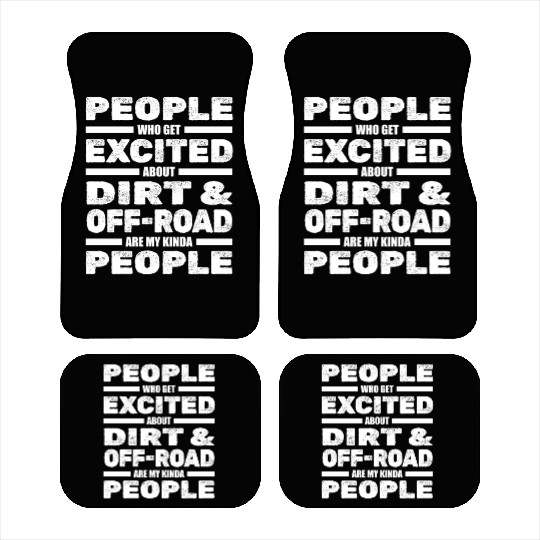 Dirt Bike MX Motocross Supercross Car Mats