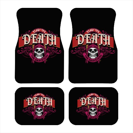 Death:The Graveyard Car Mats