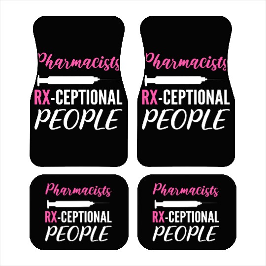 RX-ceptional People Outstanding Worker Gift Car Mats