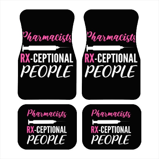 RX-ceptional People Outstanding Worker Gift Car Mats