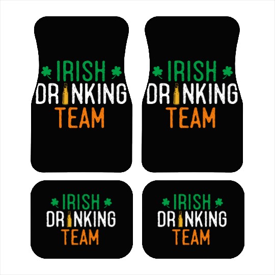 Irish drinking team Car Mats