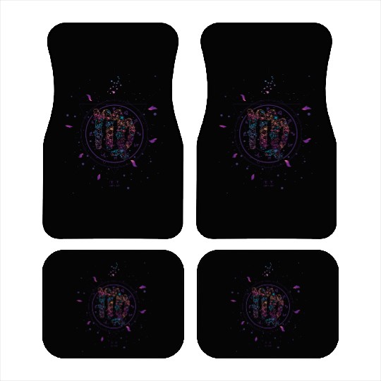 Virgo Sun Astrology Virgo Sun Astrology gift inspi Car Mats
