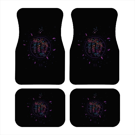 Virgo Sun Astrology Virgo Sun Astrology gift inspi Car Mats