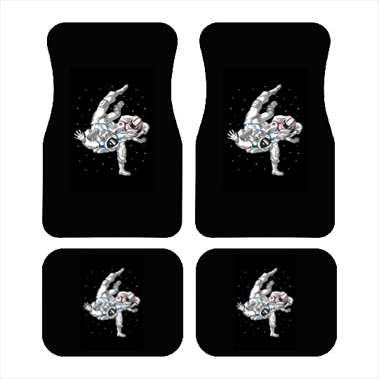 Astronauts Jiu-Jitsu Wrestling Car Mats