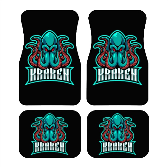 Seattle Kraken Octopus Car Mats