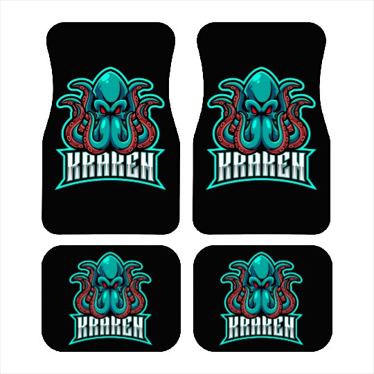 Seattle Kraken Octopus Car Mats