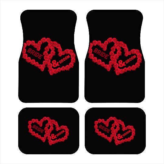 Bride And Groom Essential Classic Car Mats