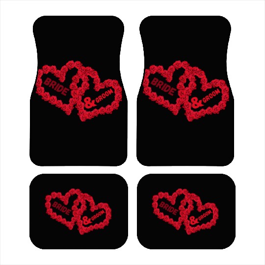 Bride And Groom Essential Classic Car Mats
