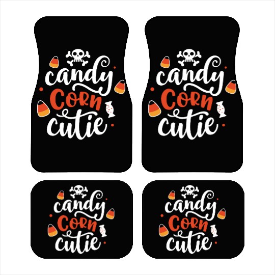 Candy Corn Cutie Halloween Holiday Scary Car Mats