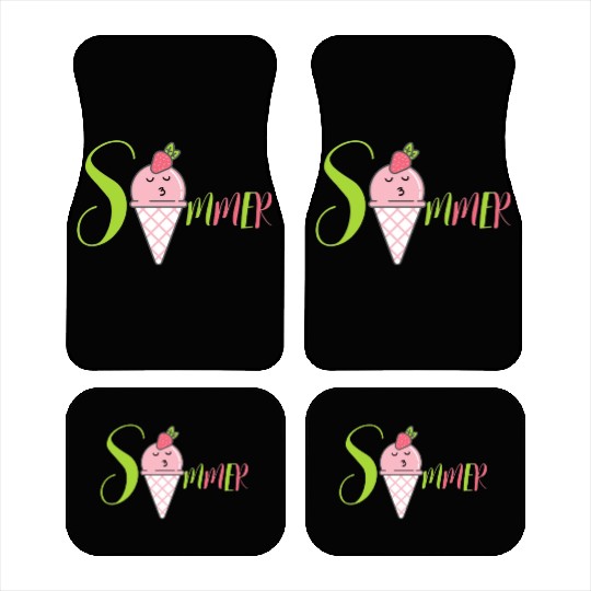 Summer ice cream Car Mats